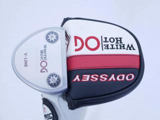 putter : **ของใหม่ ยังไม่แกะพลาสติก** พัตเตอร์ Odyssey White Hot OG V-Line ก้าน Stroke LAB ยาว 33 นิ้ว