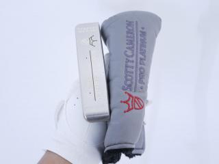 putter : พัตเตอร์ Scotty Camaron Pro Platinum Newport Mid Slant ยาว 35 นิ้ว