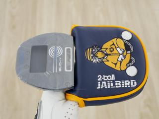 Putter : All : **ของใหม่ ยังไม่แกะพลาสติก** พัตเตอร์ Odyssey Ai-ONE 2-Ball Jailbird Mini ก้าน Stroke LAB SL90 ยาว 34 นิ้ว