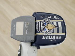 Putter : All : **ของใหม่ ยังไม่แกะพลาสติก** พัตเตอร์ Odyssey Ai-ONE Milled Jailbird Mini T DB (รุ่นท็อป ออกปี 2024) ก้าน Stroke LAB 90 ยาว 34 นิ้ว