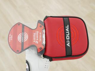 Putter : All : **ของใหม่ ยังไม่แกะพลาสติก** พัตเตอร์ Odyssey Ai-DUAL Square 2 Square Max 1/2-BALL (รุ่นล่าสุด ออกปี 2026) ยาว 34 นิ้ว