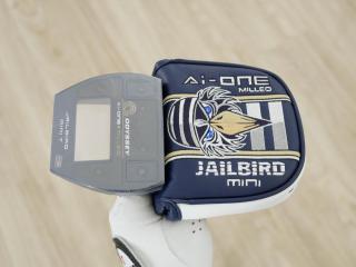 putter : **ของใหม่ ยังไม่แกะพลาสติก** พัตเตอร์ Odyssey Ai-ONE Milled Jailbird Mini T DB (รุ่นท็อป ออกปี 2024) ก้าน Stroke LAB 90 ยาว 34 นิ้ว