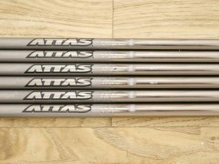 Shaft : All : ก้านชุดเหล็ก UST Mamiya ATTAS 80 Flex S ใส่ 5-Pw (6 ชิ้น)