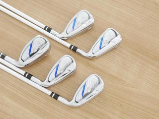 lady_club : ชุดเหล็ก Yamaha Inpres UD+2 (รุ่นปี 2021 ตีไกลที่สุด ไกลกว่าเหล็กทั่วไป 2 เบอร์ หน้าเด้ง COR 0.822) มีเหล็ก 7-Pw,Sw (5 ชิ้น) ก้านกราไฟต์ Fujikura Air Speeder Flex A (Lady)