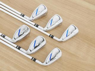 lady_club : ชุดเหล็ก Yamaha Inpres UD+2 (รุ่นปี 2021 ตีไกลที่สุด ไกลกว่าเหล็กทั่วไป 2 เบอร์ หน้าเด้ง COR 0.822) มีเหล็ก 7-Pw,Aw,Sw (6 ชิ้น) ก้านกราไฟต์ Fujikura Air Speeder Flex L