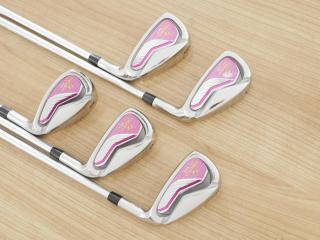 Lady club : All : ชุดเหล็ก Katana Sword ATC-589 (ตีง่าย ไกล) มีเหล็ก 7-Pw,Aw (5 ชิ้น) ก้านกราไฟต์ Fujikura Speeder 589 Flex L