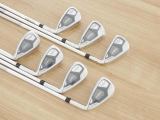 Lady club : All : **ของใหม่ ยังไม่แกะพลาสติก** ชุดเหล็ก Callaway Rogue ST Max OS (ออกปี 2022 ตีง่ายสุดๆ ไกลสุดๆ) มีเหล็ก 6-Pw,Aw,Sw (7 ชิ้น) ก้านกราไฟต์ Mitsubishi ELDIO 40 Flex L