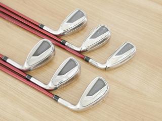 Lady club : All : ชุดเหล็ก Taylormade Stealth HD (ออกปี 2022 Japan Spec. ใบใหญ่มาก ตีง่ายสุดๆ) มีเหล็ก 7-Pw,Aw,Sw (6 ชิ้น) ก้านกราไฟต์ Mitsubishi Tensei TM40 Flex L