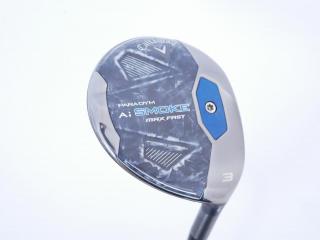 lady_club : หัวไม้ 3 Callaway Paradym AI Smoke MAX FAST (รุ่นปี 2024 Japan Spec.) Loft 16 ก้าน Mitsubishi ELDIO 40 Flex L