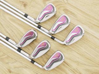 lady_club : ชุดเหล็ก Katana Sword ATC-589 (ตีง่าย ไกล) มีเหล็ก 7-Pw,Aw,Sw (6 ชิ้น) ก้านกราไฟต์ Fujikura Speeder 589 Flex L