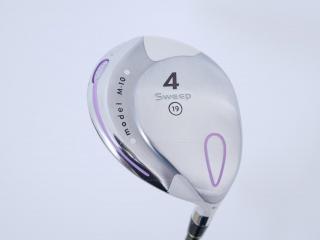 lady_club : หัวไม้ 4 PRGR Sweep Loft 19 ก้าน Fujikura Speeder 351 Flex R2