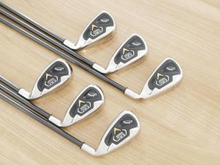 Lady club : All : ชุดเหล็ก Callaway ERC Fusion มีเหล็ก 7-Pw,Aw,Sw (6 ชิ้น) ก้านกราไฟต์ Flex L