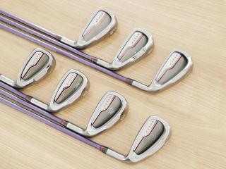 Lady club : All : ชุดเหล็ก Daiwa Labospec FF-247III (หน้าเด้งสุดๆ ตีไกลสุดๆๆๆๆ เหล็ก 7 Loft 25) มีเหล็ก 7-Pw,Aw,As,Sw (7 ชิ้น) ก้านกราไฟต์ Flex A (Lady)