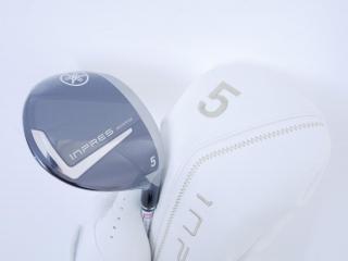 Lady club : All : **ของใหม่ ยังไม่แกะพลาสติก** หัวไม้ 5 Yamaha Inpres DriveStar (รุ่นล่าสุด ปี 2025 ตีไกลมากๆ) Loft 20 ก้าน Mitsubishi ELDIO TM-325f Flex L