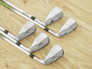 lady_club : **ของใหม่ ยังไม่แกะพลาสติก** ชุดเหล็ก Callaway EPIC Max Fast (รุ่นแพงสุด ไกลสุดของ Callaway ปี 2021) มีเหล็ก 7-Pw,Aw (5 ชิ้น) ก้านกราไฟต์ Mitsubishi ELDIO 40 Flex L