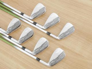 Lady club : All : **ของใหม่ ยังไม่แกะพลาสติก** ชุดเหล็ก Callaway EPIC Max Fast (รุ่นแพงสุด ไกลสุดของ Callaway ปี 2021) มีเหล็ก 7-Pw,Aw,Gw,Sw (7 ชิ้น) ก้านกราไฟต์ Mitsubishi ELDIO 40 Flex L