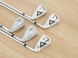 lady_club : ชุดเหล็ก PRGR ID Nabla RS Titan Face (ปี 2015 หน้าเด้ง ตีไกล) มีเหล็ก 7-Pw,Aw (5 ชิ้น) ก้านกราไฟต์ Mitsubishi Rayon M-30 (Flex L)