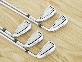 Lady club : All : ชุดเหล็ก Taylormade SIM GLOIRE (รุ่นปี 2021 รุ่นท๊อปสุด Japan Spec) มีเหล็ก 6-Pw (5 ชิ้น) ก้านกราไฟต์ Fujikura Air Speeder Flex L