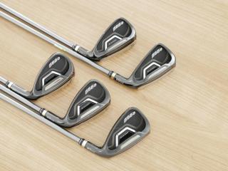 Lady club : All : ชุดเหล็กกระเทย PRGR New Egg Iron (รุ่นปี 2017 ตีง่ายและไกลมาก) มีเหล็ก 7-Pw,As (5 ชิ้น) ก้านกราไฟต์ Flex L (M-30)
