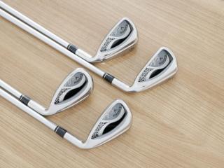 Lady club : All : ชุดเหล็ก Callaway Solaire (ใบใหญ่ ตีง่ายมาก) มีเหล็ก 7,9,Pw,Sw (4 ชิ้น) ก้านกราไฟต์ Flex L