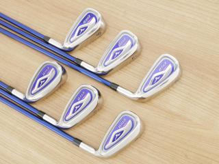 lady_club : ชุดเหล็ก Mizuno Efil 8 (ตีง่าย) มีเหล็ก 6-Pw,Sw (6 ชิ้น) ก้านกราไฟต์ Flex L