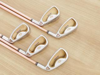 Lady club : All : **ก้าน 3 ดาว** ชุดเหล็ก Honma Beres ML502 (ตีง่าย เบา ไกล) มีเหล็ก 7-11 (5 ชิ้น) ก้านกราไฟต์ ARMRQ UD40 FLex L (3 ดาว)