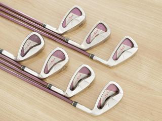 Lady club : All : ชุดเหล็ก S-Yard TX-V (Forged) มีเหล็ก 6-Pw,Aw,Sw (7 ชิ้น) ก้านกราไฟต์ Flex L