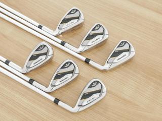 Lady club : All : ชุดเหล็ก Callaway Mavrik MAX Lite (ออกปี 2020 ตีง่าย ไกลมากๆ) มีเหล็ก 6-Pw,Sw (6 ชิ้น) ก้านกราไฟต์ Mitsubishi Diamana 40 Flex L