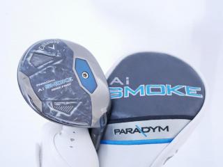 lady_club : หัวไม้ 5 Callaway Paradym AI Smoke MAX FAST (รุ่นปี 2024 Japan Spec.) Loft 19 ก้าน Mitsubishi ELDIO 40 Flex L