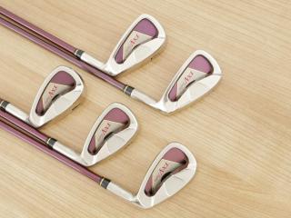 lady_club : ชุดเหล็ก S-Yard TX-V (Forged) มีเหล็ก 6-Pw (5 ชิ้น) ก้านกราไฟต์ Flex L