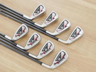 Lady club : All : ชุดเหล็ก Yamaha Inpres X D Black (หน้า Maraging เด้ง ไกลมากๆ) มีเหล็ก 5-Pw,Aw,Sw (8 ชิ้น) ก้านกราไฟต์ Flex R (Lady)