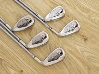 Lady club : All : ชุดเหล็ก XXIO 7 (ใบใหญ่ ไกล ตีง่ายมาก) มีเหล็ก 7-Pw,Sw (5 ชิ้น) ก้านกราไฟต์ MP-700 Flex L