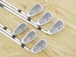 lady_club : **ของใหม่ ยังไม่แกะพลาสติก** ชุดเหล็ก Callaway Paradym Max Fast (รุ่นล่าสุด ออกปี 2023 ตีง่ายสุด ไกลสุดของ Callaway Japan Spec.) มีเหล็ก 6-Pw,Sw (6 ชิ้น) ก้านกราไฟต์ Mitsubishi ELDIO 40 Flex L