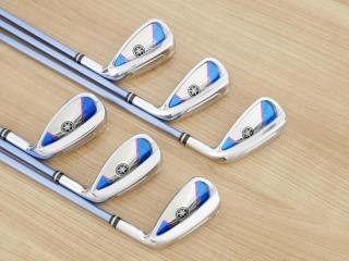 lady_club : ชุดเหล็ก Yamaha Inpres UD+2 (ปี 2018 ตีไกลที่สุด ไกลกว่าเหล็กทั่วไป 2 เบอร์) มีเหล็ก 7-Pw,Aw,Sw (6 ชิ้น) ก้านกราไฟต์ Flex L