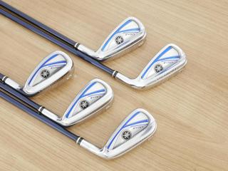 lady_club : ชุดเหล็ก Yamaha Inpres UD+2 (ออกปี 2019 ตีไกลที่สุด ไกลกว่าเหล็กทั่วไป 2 เบอร์ หน้าเด้ง COR 0.822) มีเหล็ก 7-Pw,Sw (5 ชิ้น) ก้านกราไฟต์ Flex L