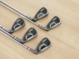 lady_club : ชุดเหล็กกระเทย PRGR New Egg Iron (รุ่นปี 2017 ตีง่ายและไกลมาก) มีเหล็ก 7-Pw,As (5 ชิ้น) ก้านกราไฟต์ Flex L (M-30)
