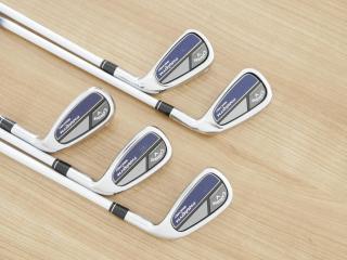 lady_club : ชุดเหล็ก Callaway Paradym Max Fast (ออกปี 2023 ตีง่ายสุด ไกลสุดของ Callaway Japan Spec.) มีเหล็ก 7-Pw,56 (5 ชิ้น) ก้านกราไฟต์ Mitsubishi ELDIO 40 Flex A (Lady)