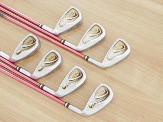 lady_club : ชุดเหล็ก Honma Beres IE-05 Lady (รุ่นปี 2017 ตีง่าย นุ่มเบาสบายมาก) มีเหล็ก 6-11,Sw (7 ชิ้น) ก้าน ARMRQ ∞ (39) Flex L (2 ดาว)