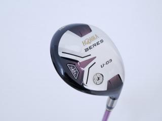 Lady club : All : ไม้กระเทย Honma Beres U-03 (ปี 2016) Loft 28 ก้าน ARMRQ 8 (40) Flex L (2 ดาว)