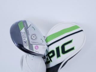 Lady club : All : **ของใหม่ ยังไม่แกะพลาสติก** ไม้กระเทย Callaway EPIC MAX FAST (รุ่นปี 2021) Loft 23 ก้าน Mitsubishi ELDIO 40 Flex L