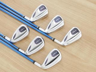 Lady club : All : ชุดเหล็ก Callaway Big Bertha Beta (ใบใหญ่ ตีง่าย ไกล) มีเหล็ก 7-Pw,Aw,Sw (6 ชิ้น) ก้านกราไฟต์ Flex L