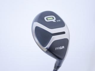 Lady club : All : ไม้กระเทย PRGR Q (รุ่นปี 2019 สำหรับเล่นได้ทุกไลน์) Loft 28 Flex L
