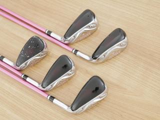 lady_club : ชุดเหล็กกระเทย Katana Voltio G Series มีเหล็ก 8-Pw,Aw,As (5 ชิ้น ระยะเทียบเท่า เหล็ก 7-Pw,Aw) ก้าน Tour AD VT-4 Flex L