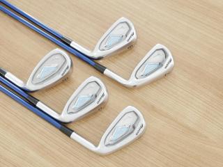 Lady club : All : ชุดเหล็ก Mizuno JPX 825 มีเหล็ก 7-Pw,Sw (5 ชิ้น) ก้านกราไฟต์ Flex L