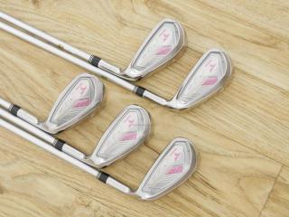 Lady club : All : ชุดเหล็ก Bridgestone VIQ CL (ใบใหญ่ ตีง่ายมาก) มีเหล็ก 6-Pw (5 ชิ้น) ก้านกราไฟต์ Flex L