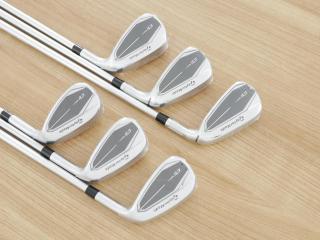 lady_club : **ของใหม่ ยังไม่แกะพลาสติก** ชุดเหล็ก Taylormade Qi (รุ่นล่าสุด ออกปี 2024 Japan Spec.) มีเหล็ก 7-Pw,Aw,Sw (6 ชิ้น) ก้านกราไฟต์ Mitsubishi ELDIO TM40 Flex A (Lady)