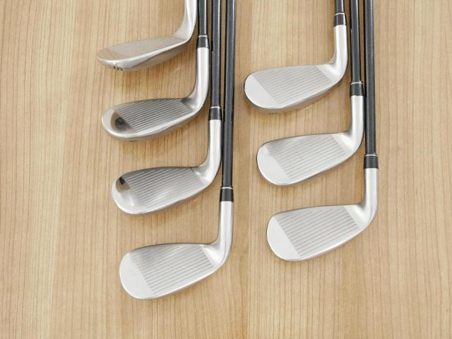 Iron set : Tsuruya : ชุดเหล็ก Tsuruya AXEL XP HM (หน้าเด้ง ตีไกลมากๆ) มีเหล็ก 6-Pw,Aw,Sw (7 ชิ้น) ก้านกราไฟต์ Flex R