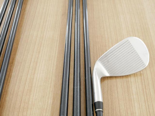 Iron set : Tsuruya : ชุดเหล็ก Tsuruya AXEL XP HM (หน้าเด้ง ตีไกลมากๆ) มีเหล็ก 6-Pw,Aw,Sw (7 ชิ้น) ก้านกราไฟต์ Flex R