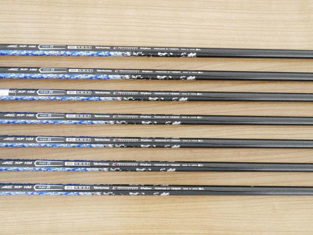 Iron set : Tsuruya : ชุดเหล็ก Tsuruya AXEL XP HM (หน้าเด้ง ตีไกลมากๆ) มีเหล็ก 6-Pw,Aw,Sw (7 ชิ้น) ก้านกราไฟต์ Flex R