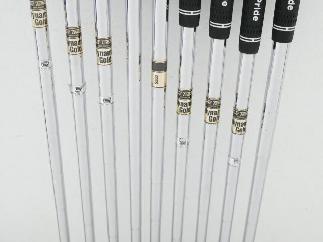 Iron set : Other Brand : ชุดเหล็ก Srixon ZR-600 Forged มีเหล็ก 3-Pw,Aw (9 ชิ้น) ก้านเหล็ก Dynamic Gold S200